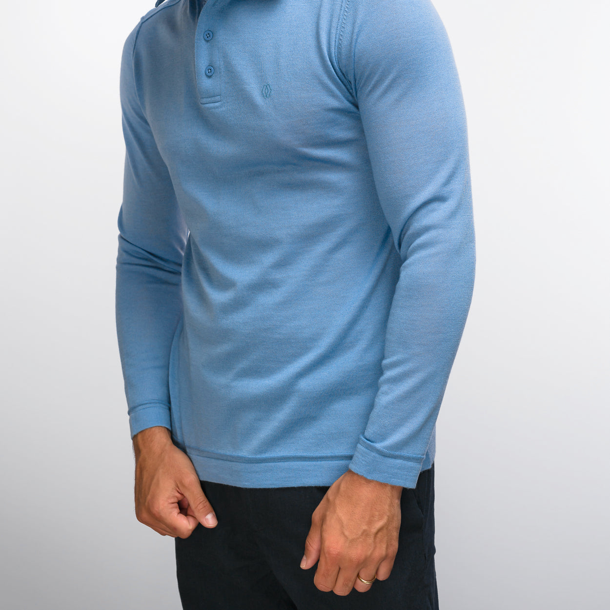 The Polo Longsleeve Merino