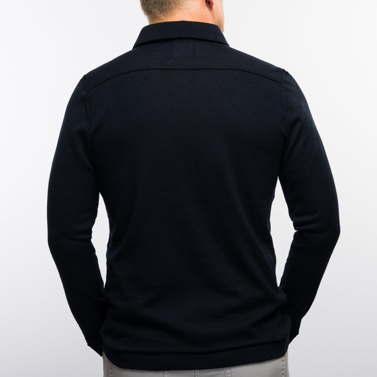 The Polo Longsleeve Merino